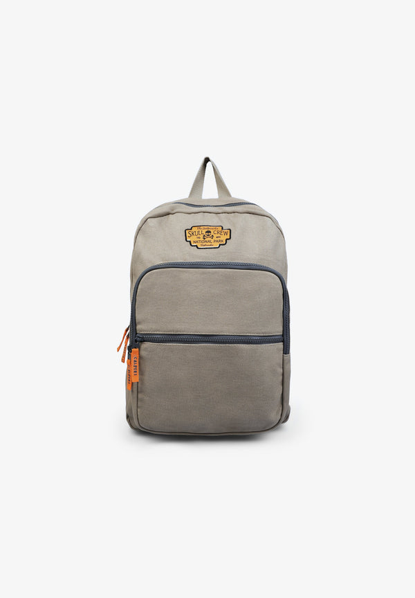 CANVAS BACKPACK WITH POCKETS
