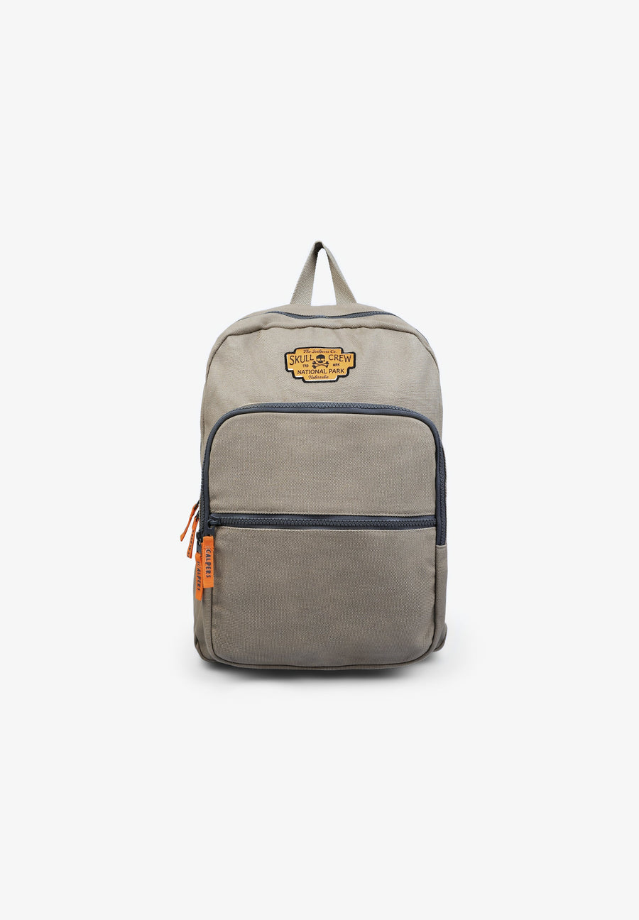 CANVAS BACKPACK WITH POCKETS