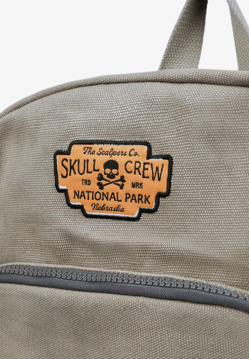 CANVAS BACKPACK WITH POCKETS