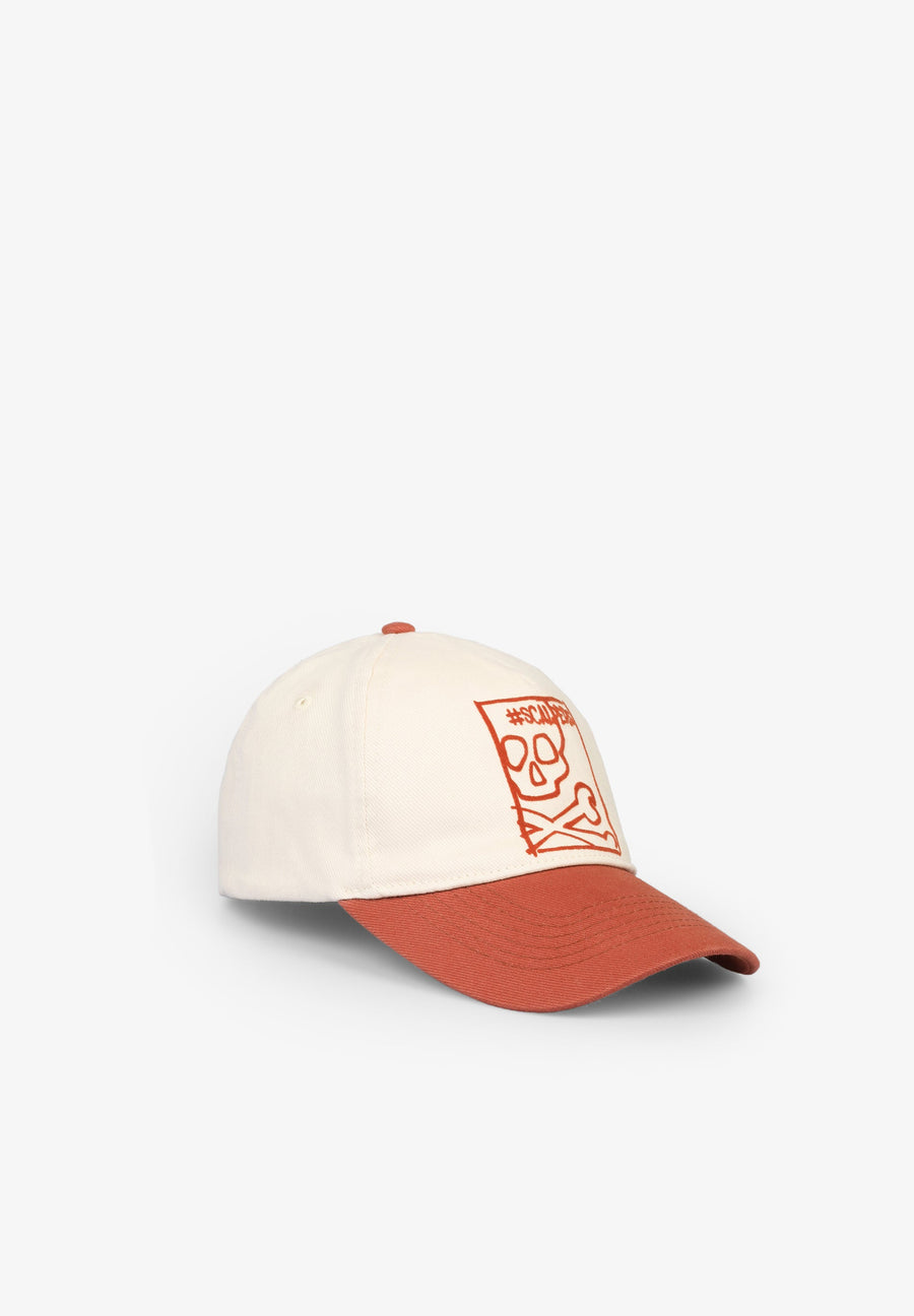 FLOCKED TWO-TONE CAP