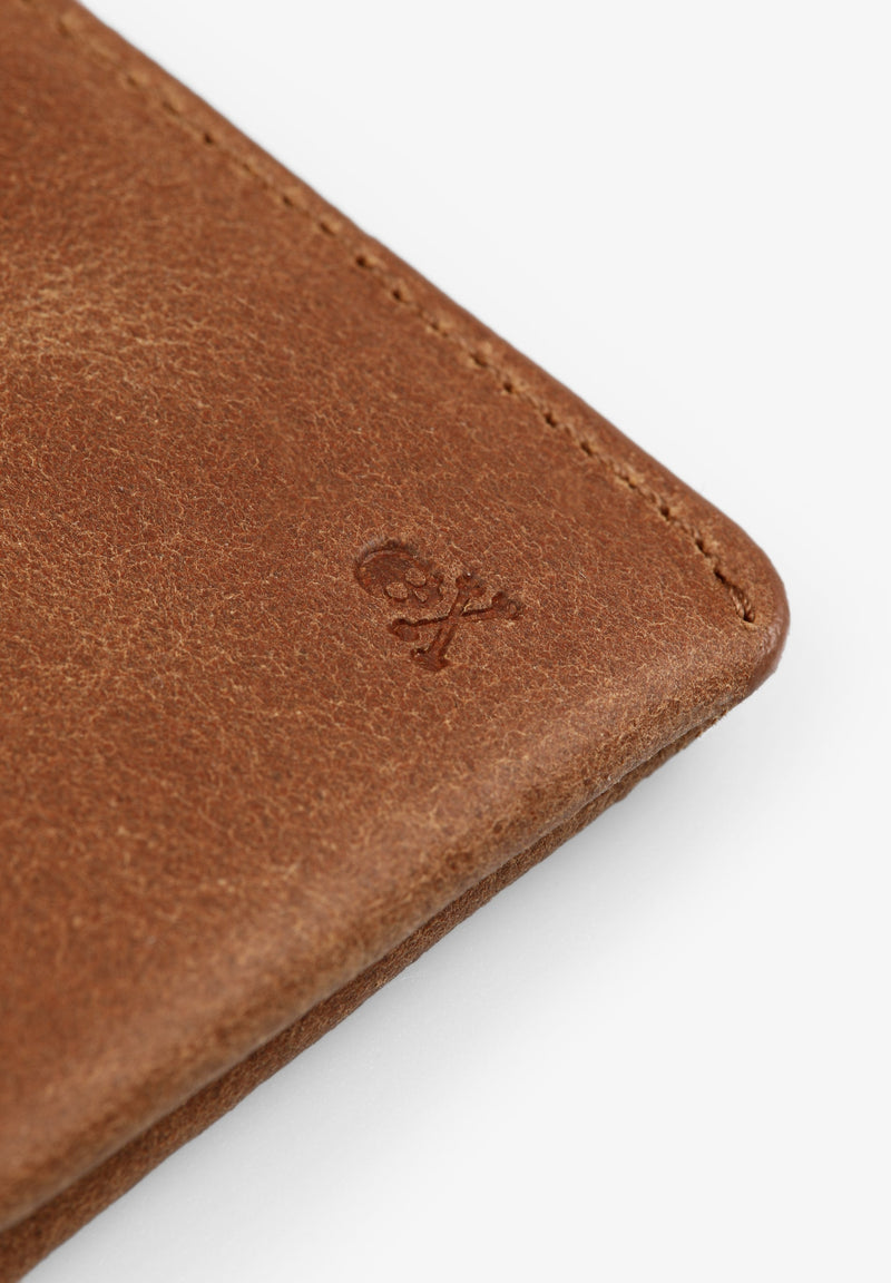 FADED LEATHER WALLET