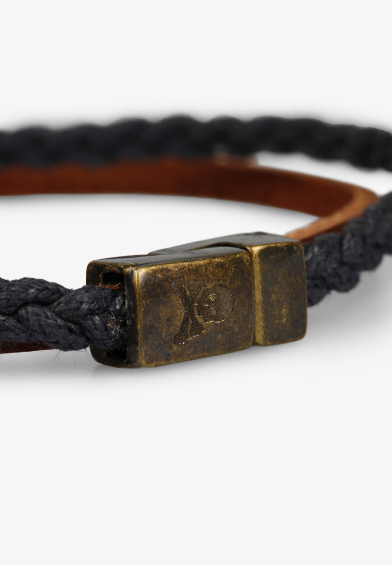 DOUBLE BRAIDED BRACELET