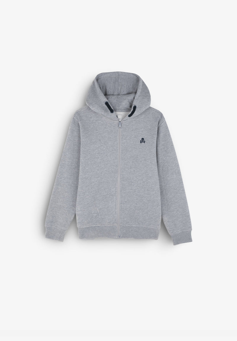SWEATSHIRT WITH JERSEY BACK PATCH