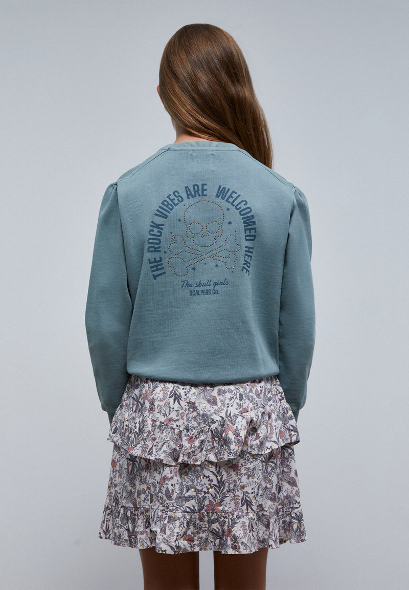 FRONT KNOT SWEATSHIRT