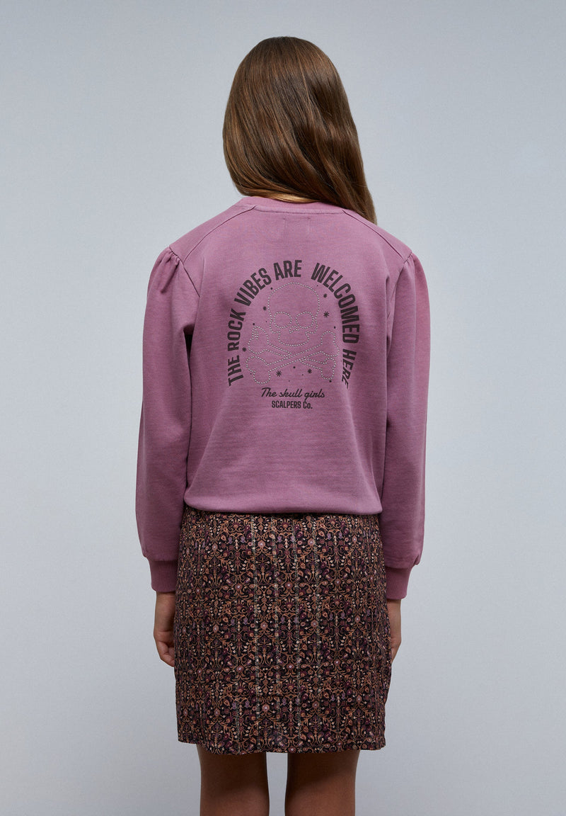 FRONT KNOT SWEATSHIRT