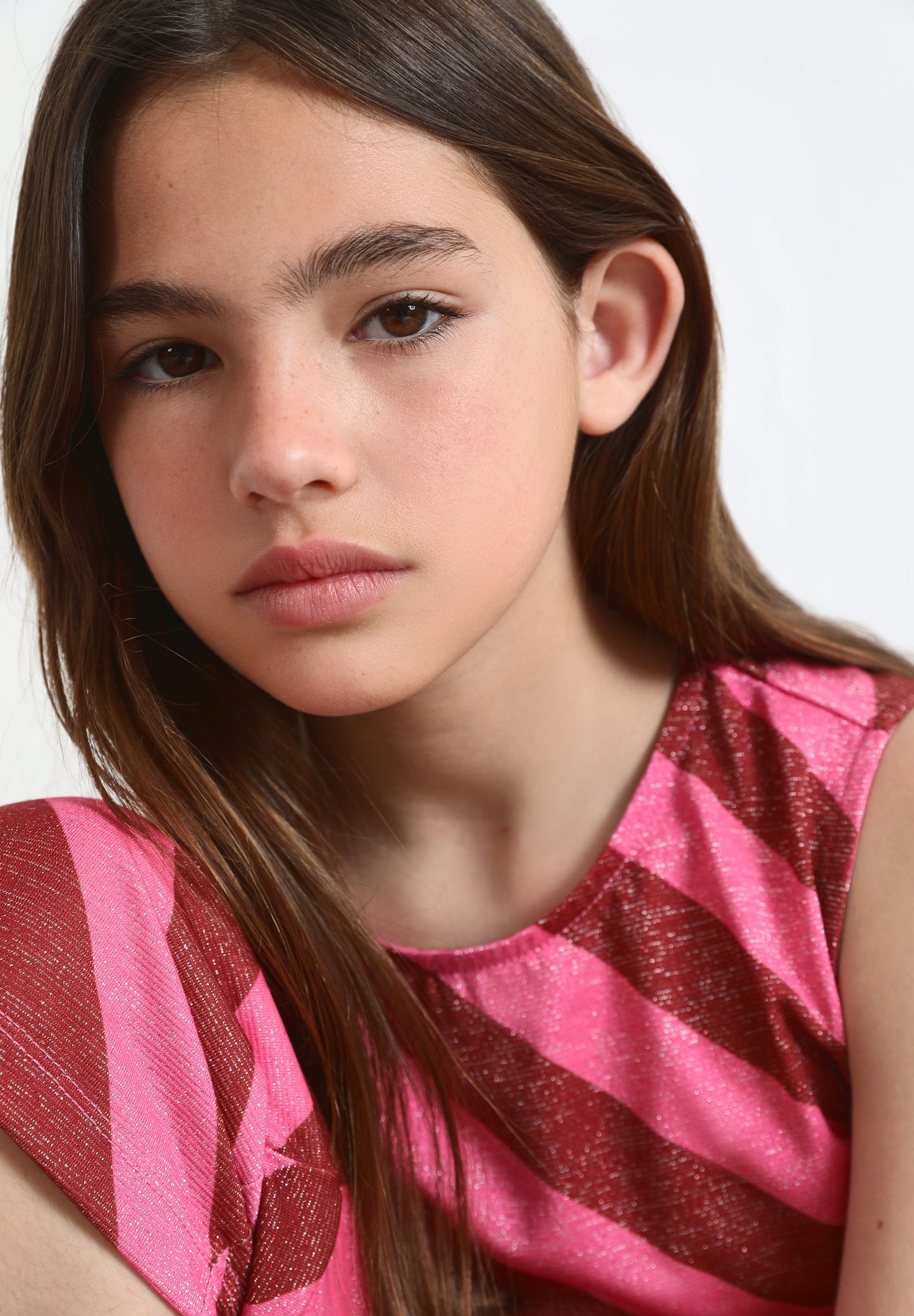 LUREX TOP WITH STRIPES