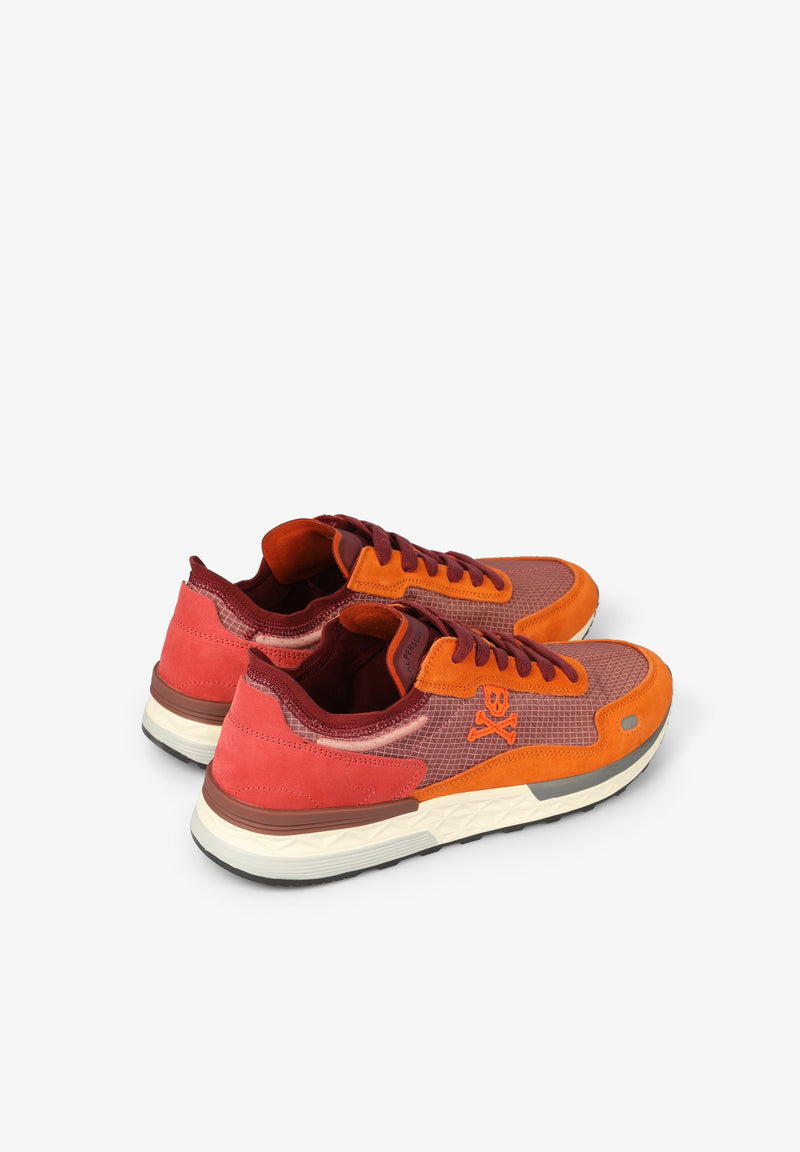 SNEAKERS WITH MULTICOLOURED SKULL