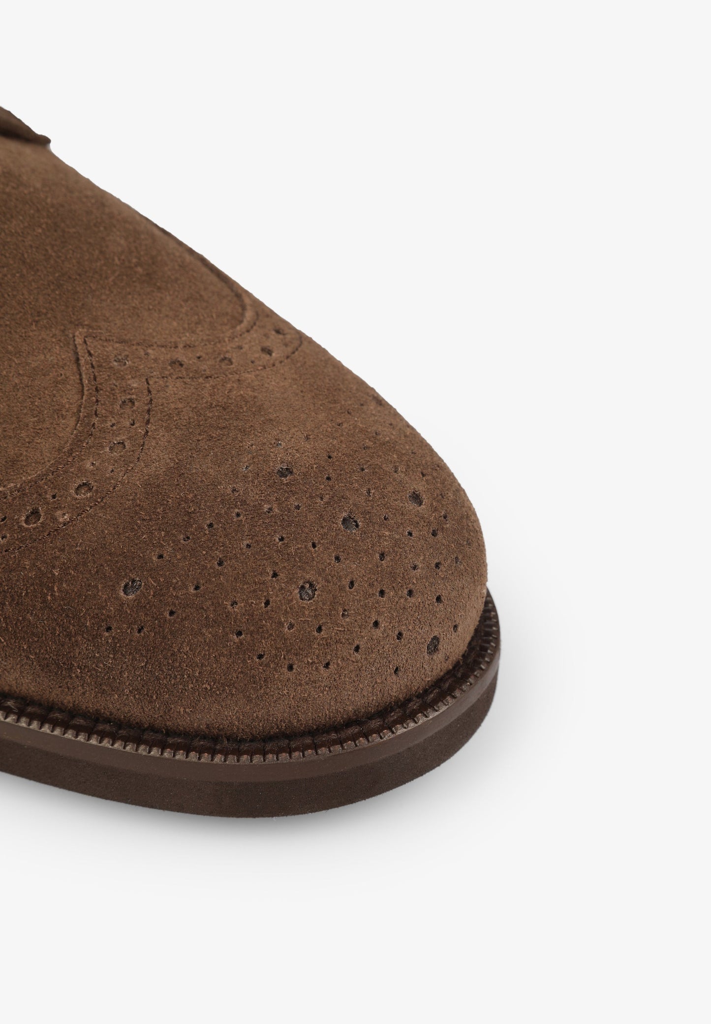 SUEDE BROGUES