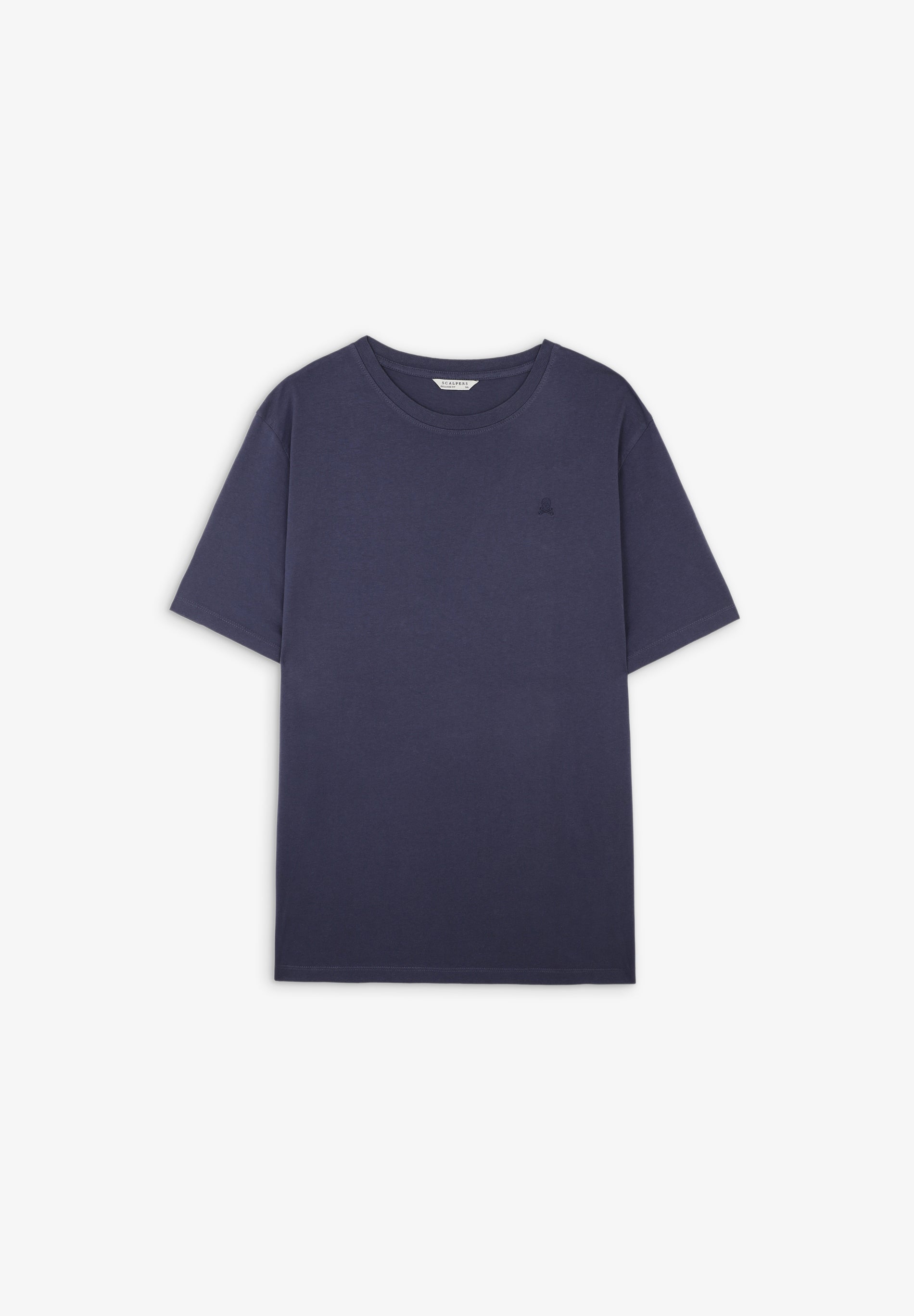 EMBROIDERED SKULL T-SHIRT