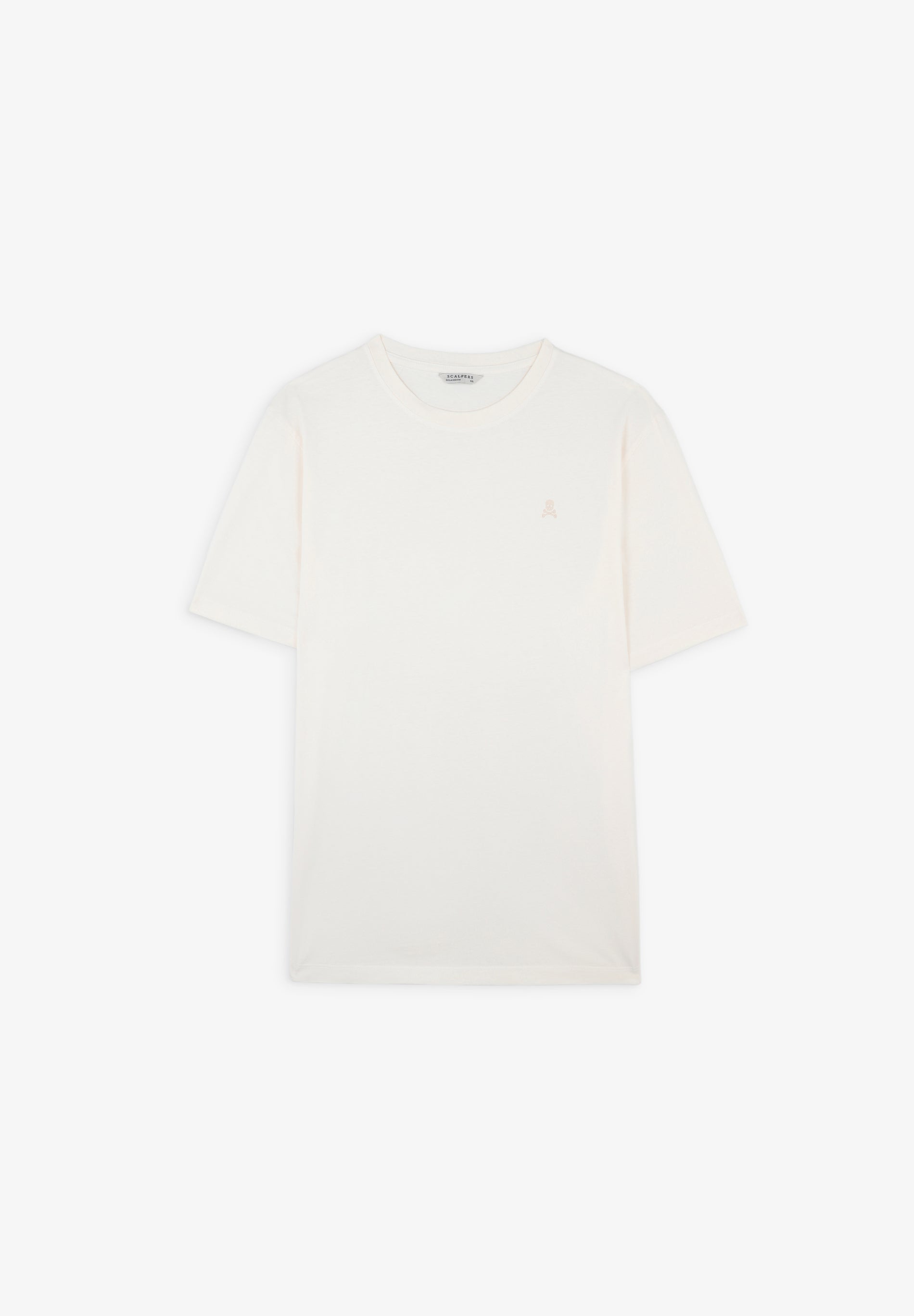 EMBROIDERED SKULL T-SHIRT