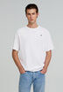 EMBROIDERED SKULL T-SHIRT