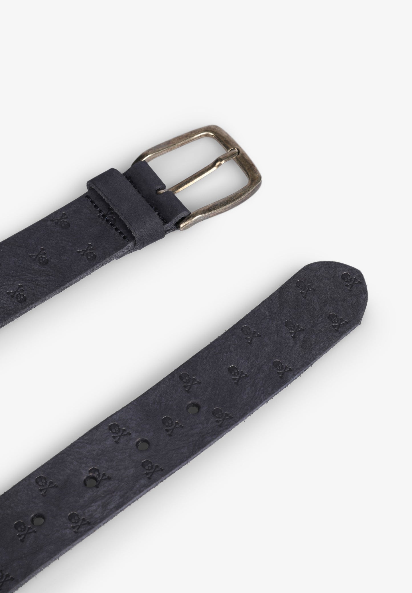 SOFT BELT WITH SKULL ALL-OVER-PRINT