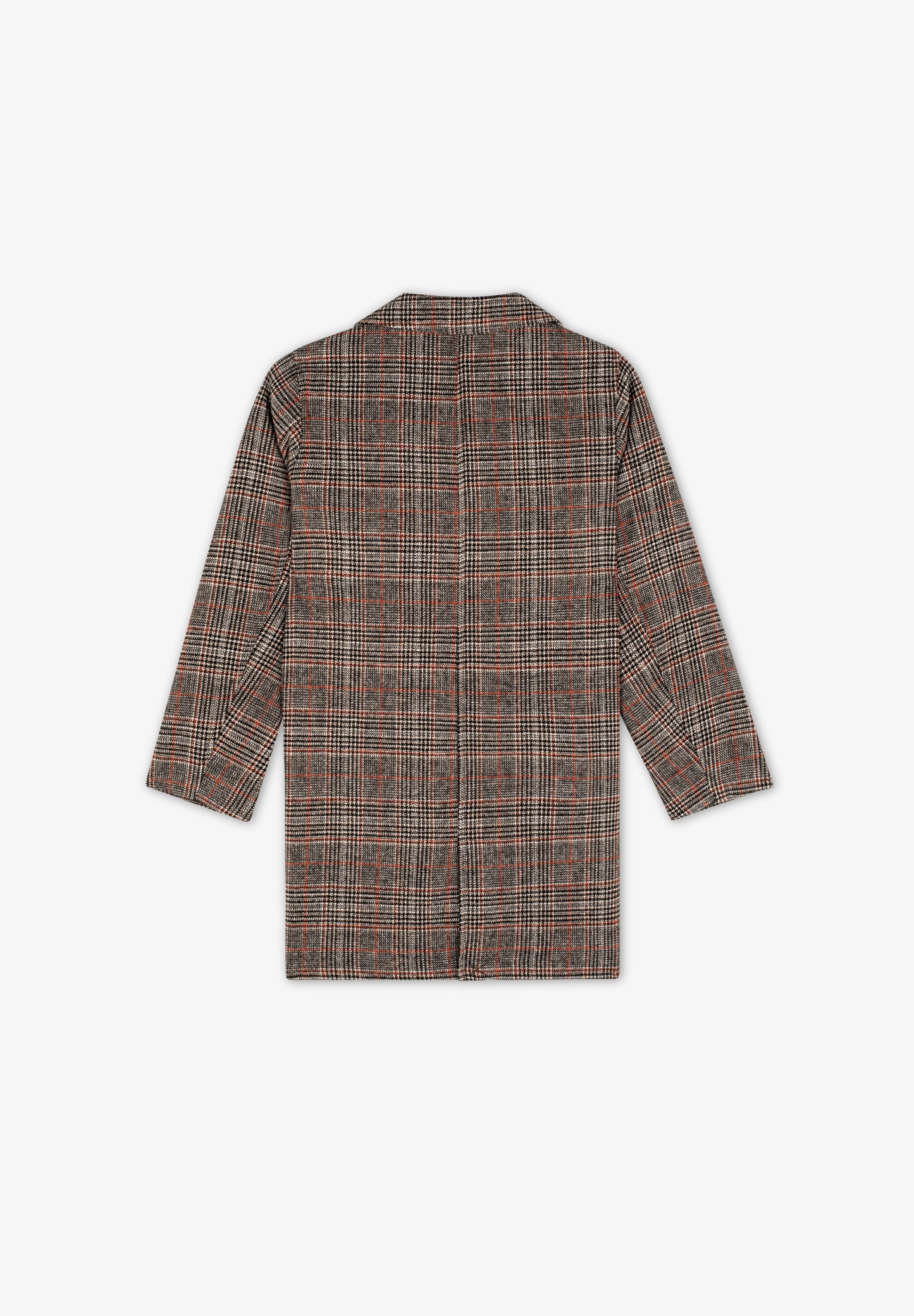 CHECK CLOTH COAT