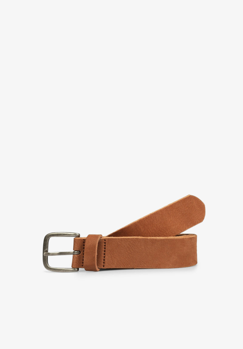 SOFT LEATHER BELT WITH SKULL