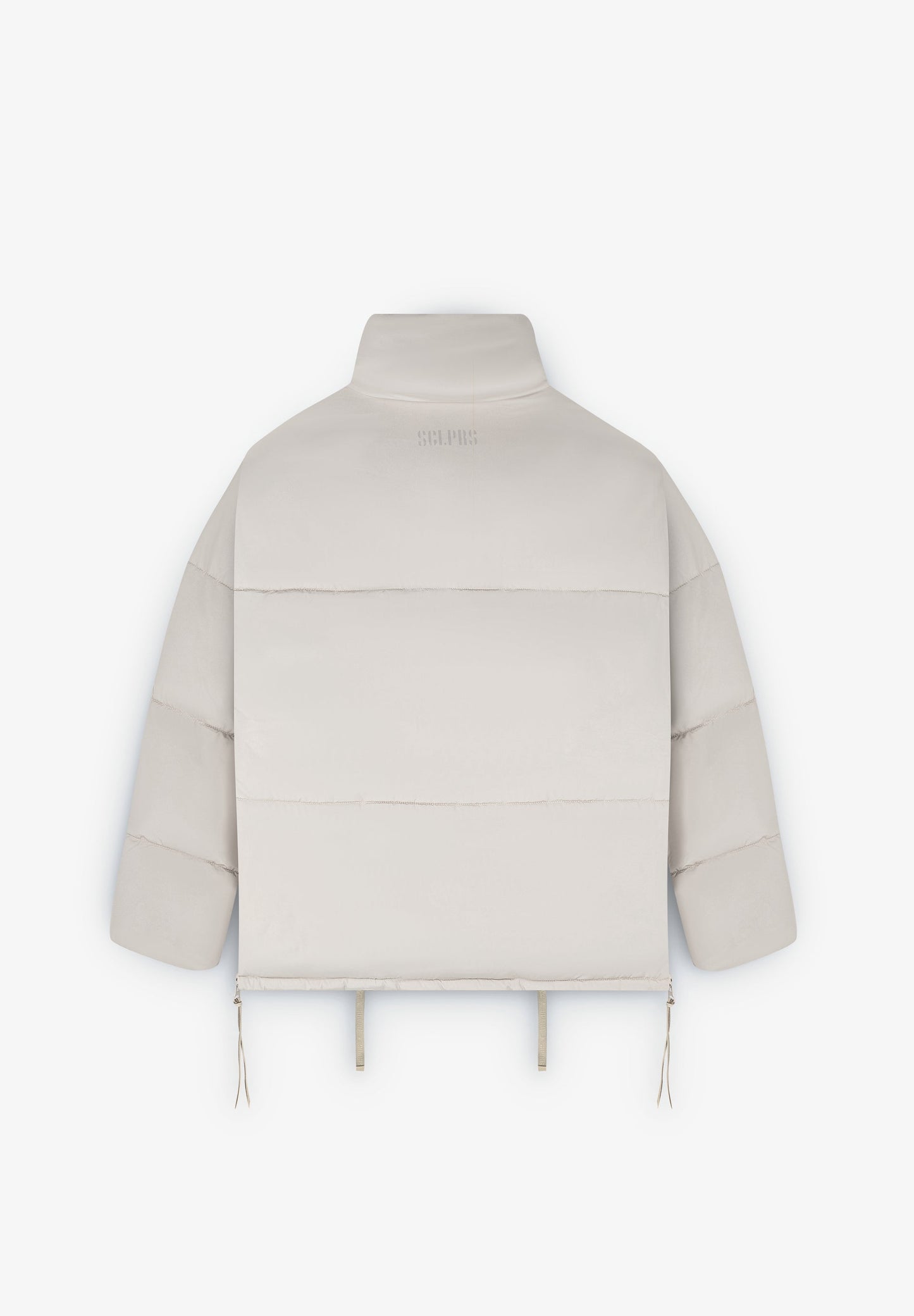 PUFFER COAT WITH HIGH COLLAR