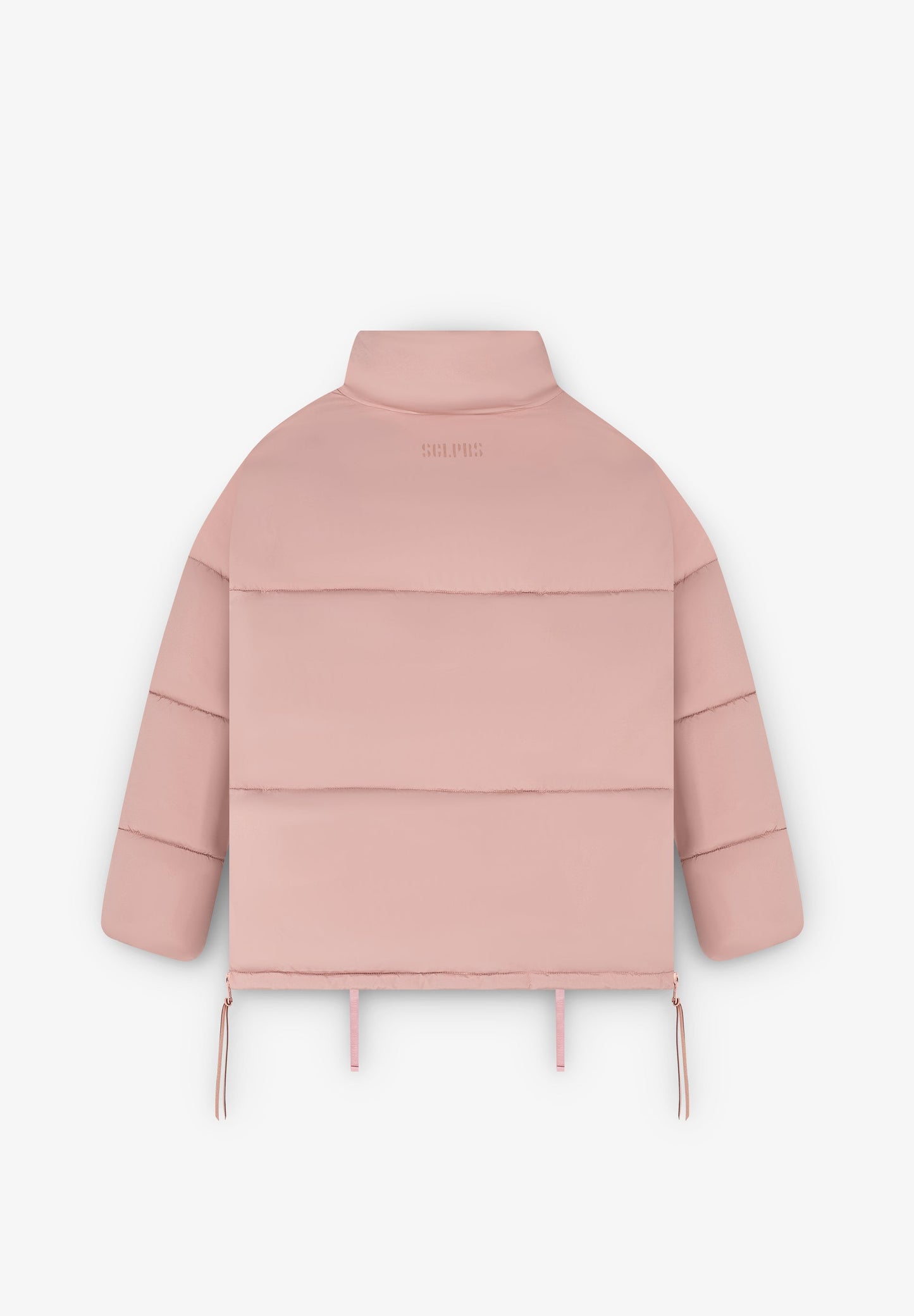 PUFFER COAT WITH HIGH COLLAR