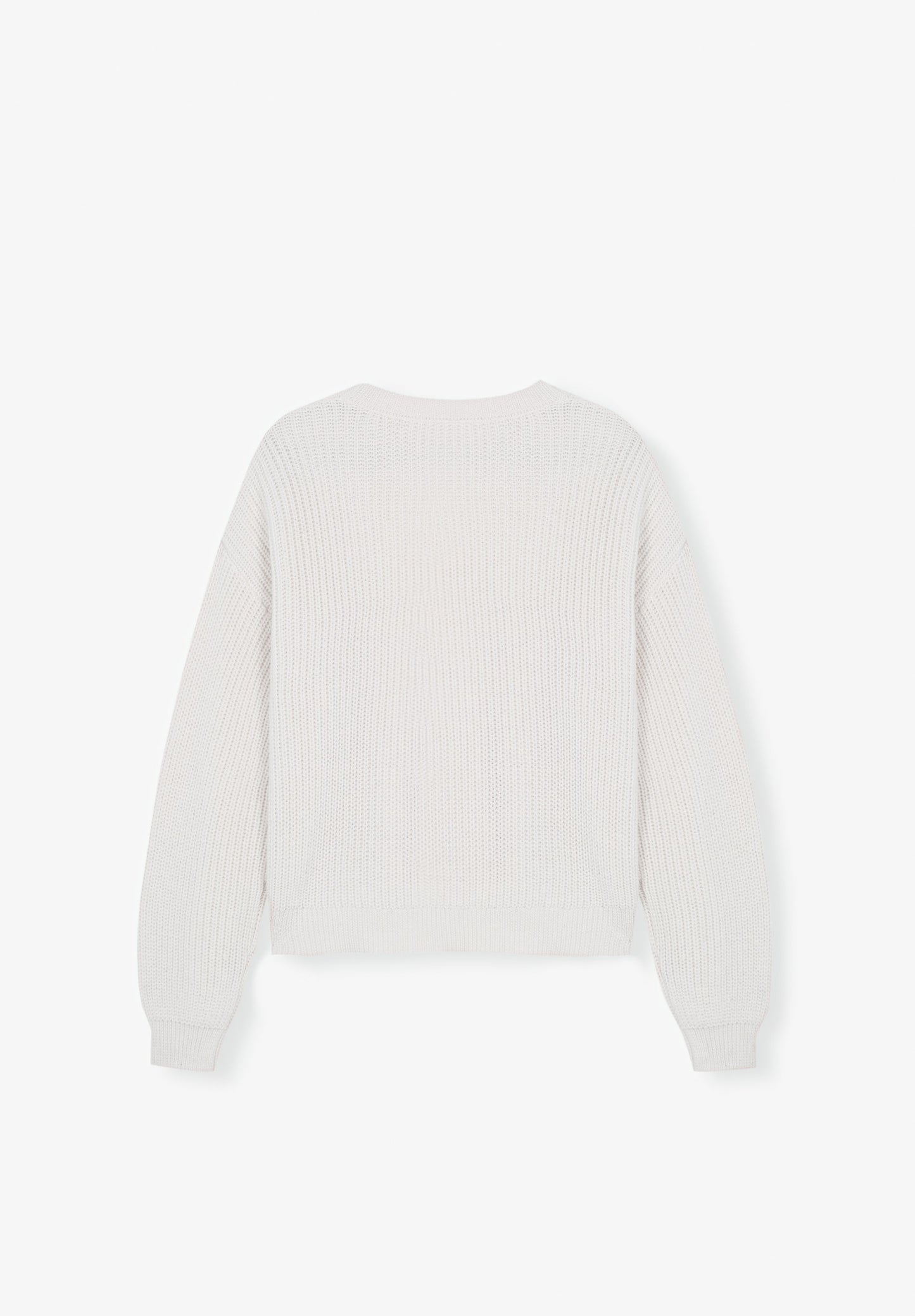 CABLE-KNIT SWEATER