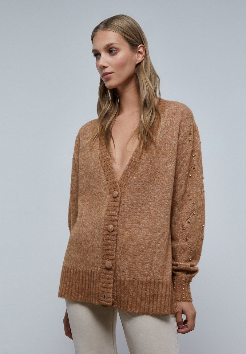 STUDS CARDIGAN