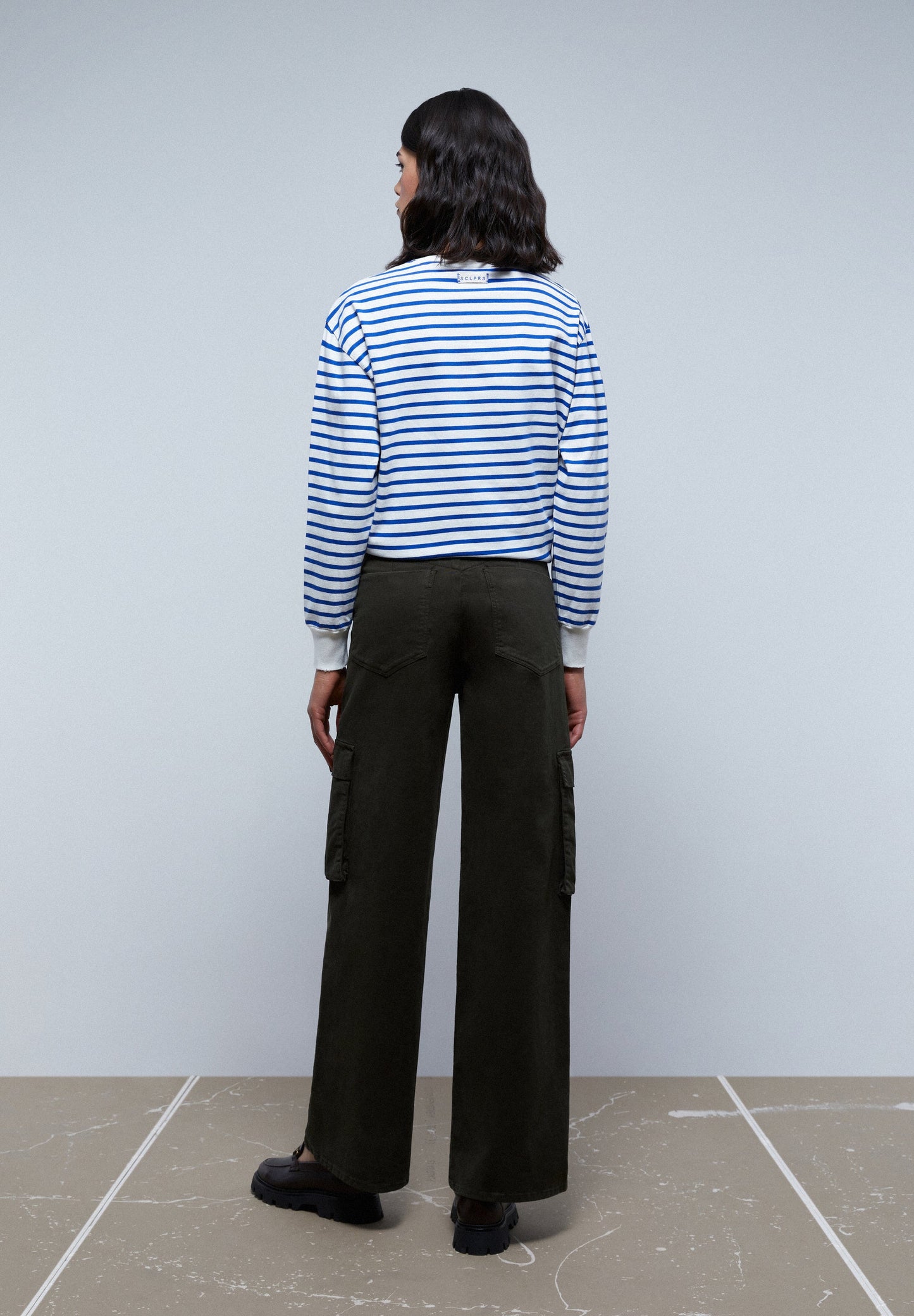 CARGO TROUSERS WITH DARTS