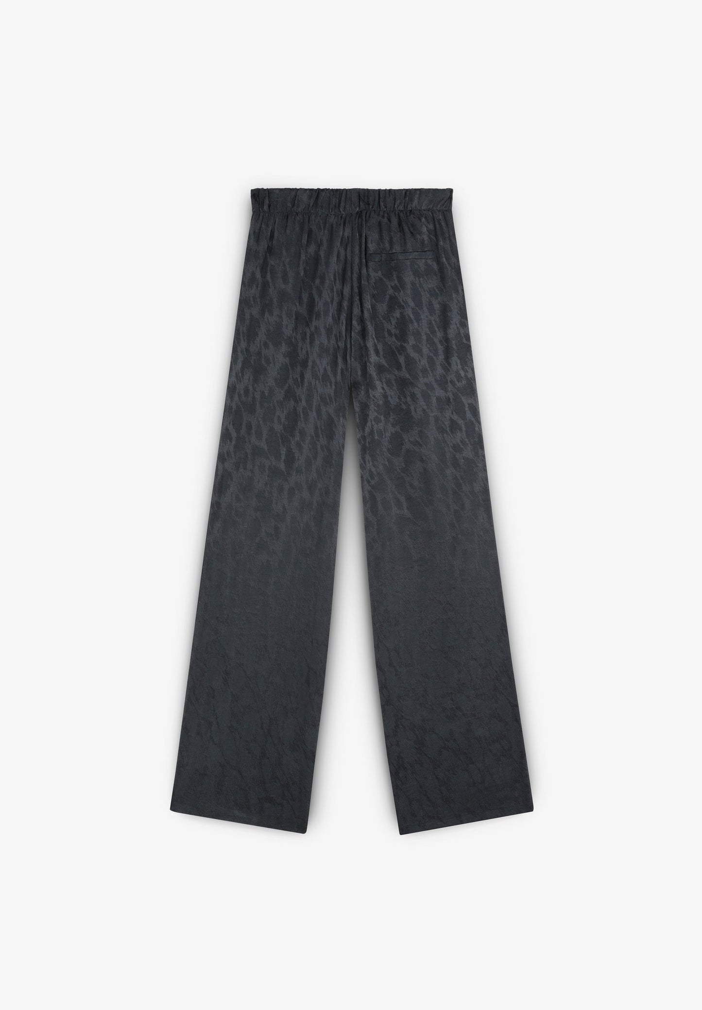 ANIMAL PRINT TROUSERS WITH DARTS