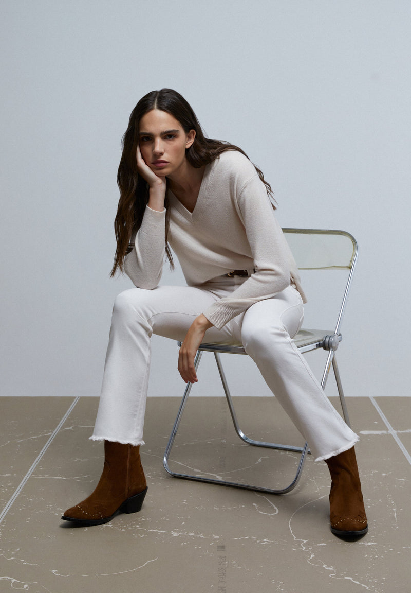ANKLE FLARE JEANS