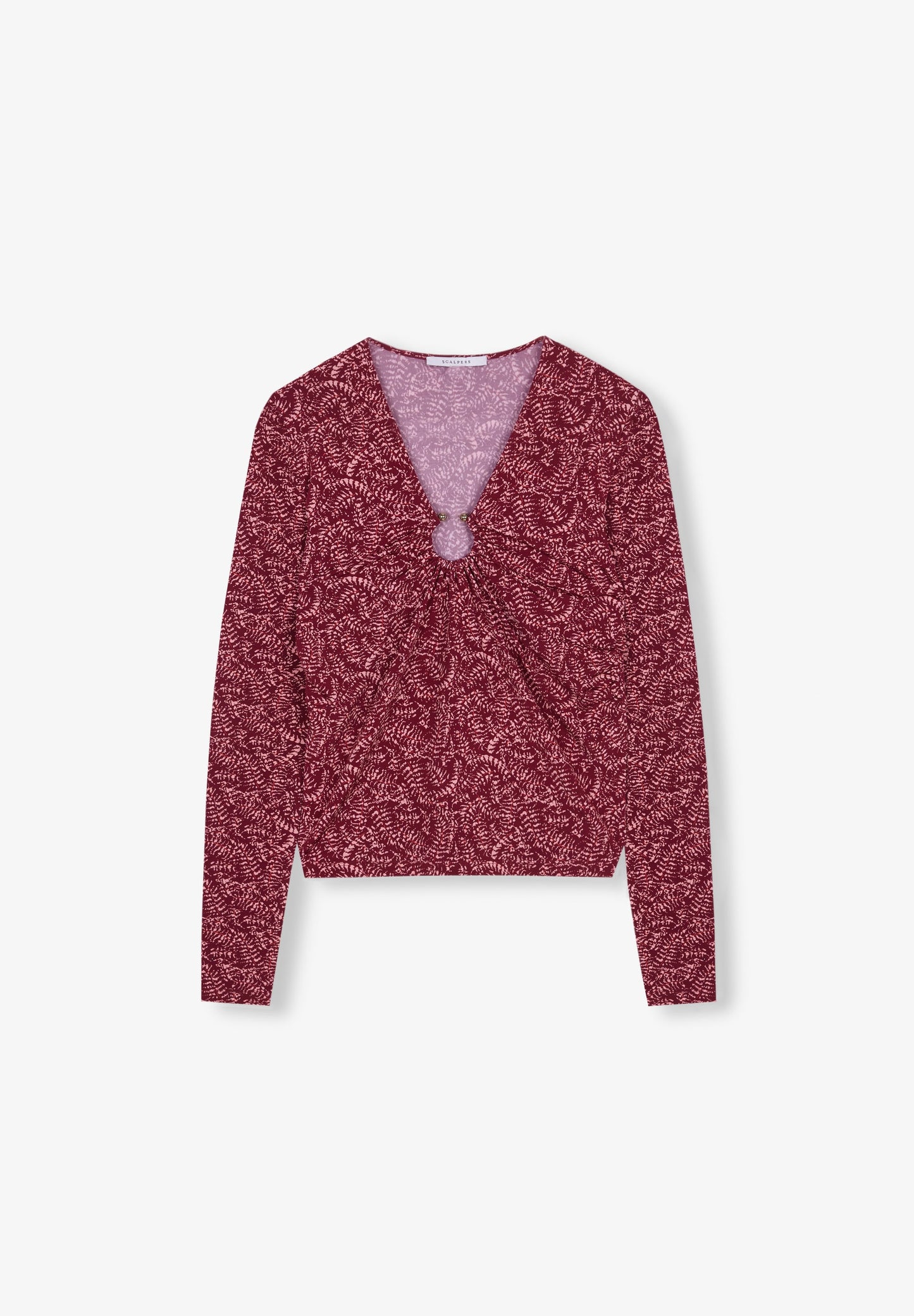 TOP WITH NECKLINE DETAIL