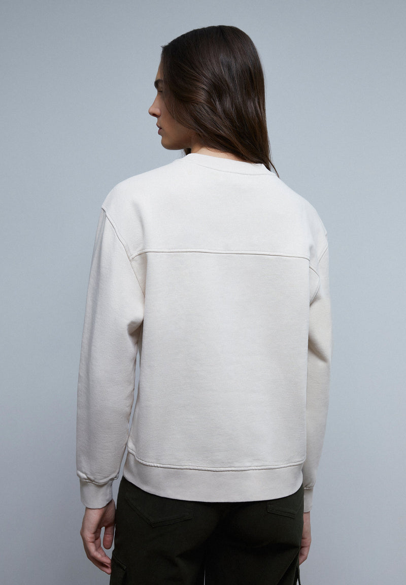 BASIC SKULL SWEATSHIRT