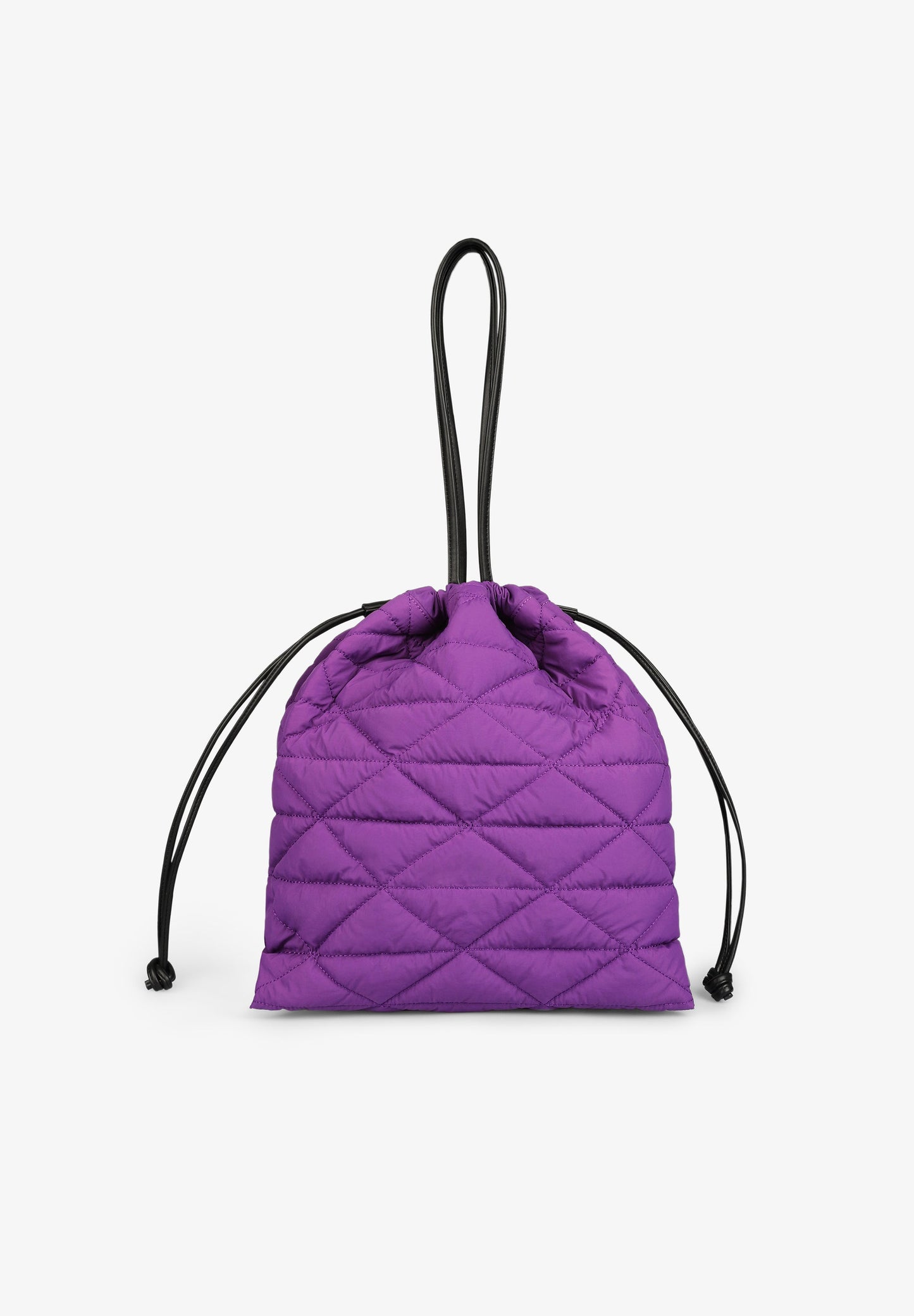 QUILTED BUCKET BAG