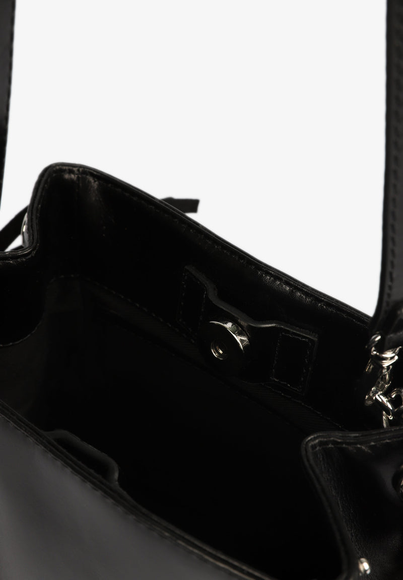 MINI FRINGED LEATHER BAG