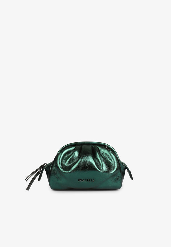 METALLIC CLUTCH BAG