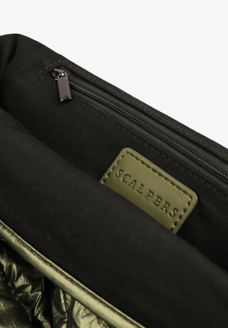 METALLISED PADDED COMPUTER CASE