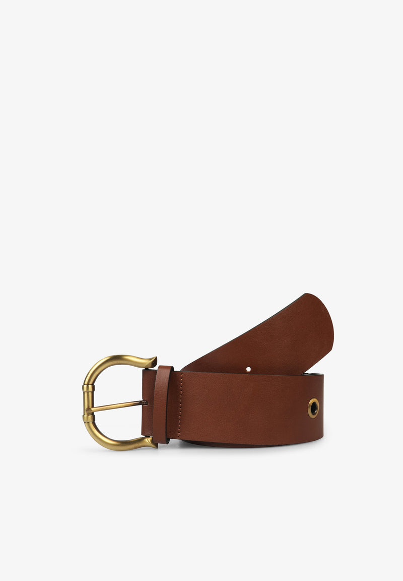 WIDE BELT WITH SPECIAL BUCKLE