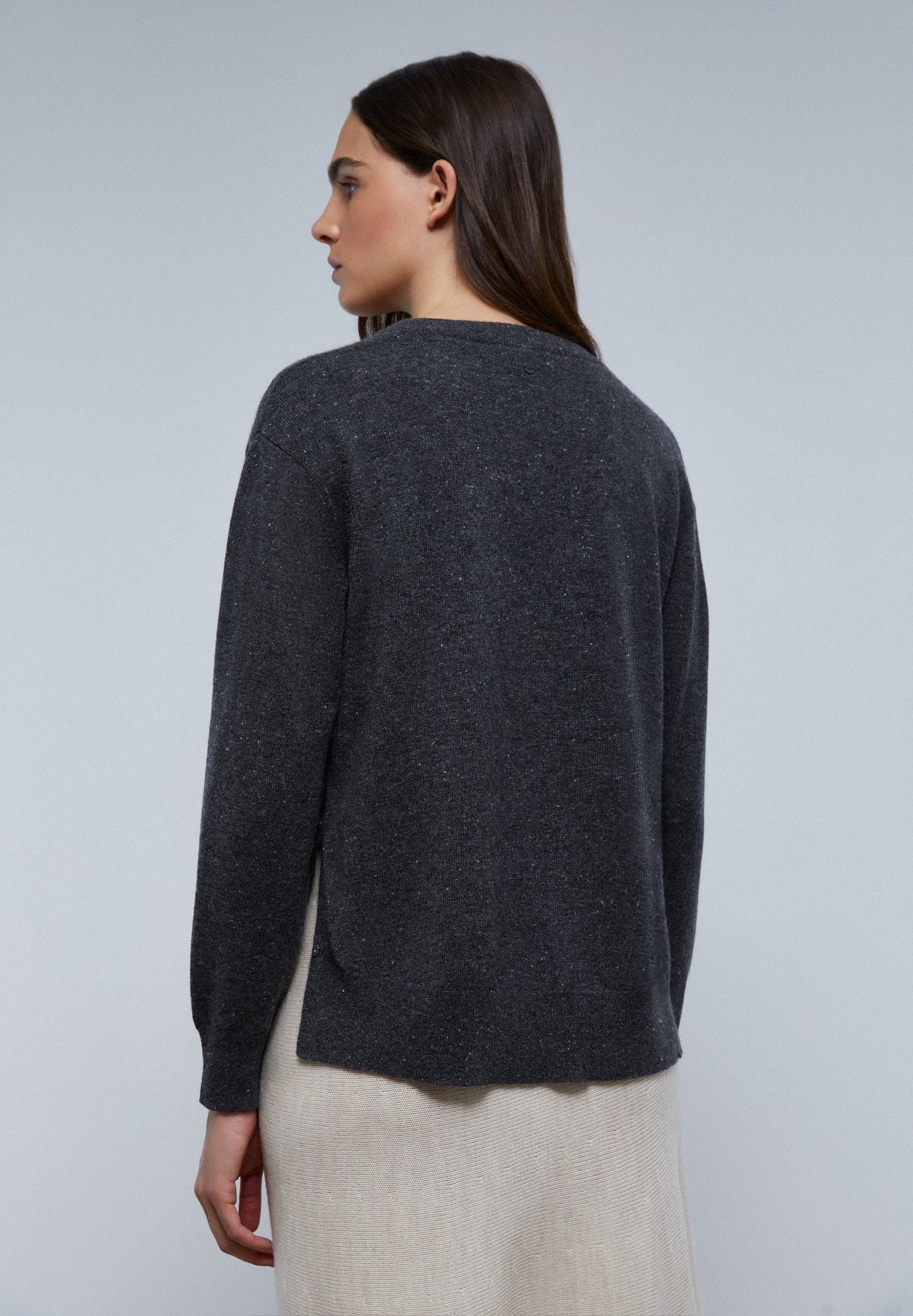 CASHMERE KNIT SWEATER