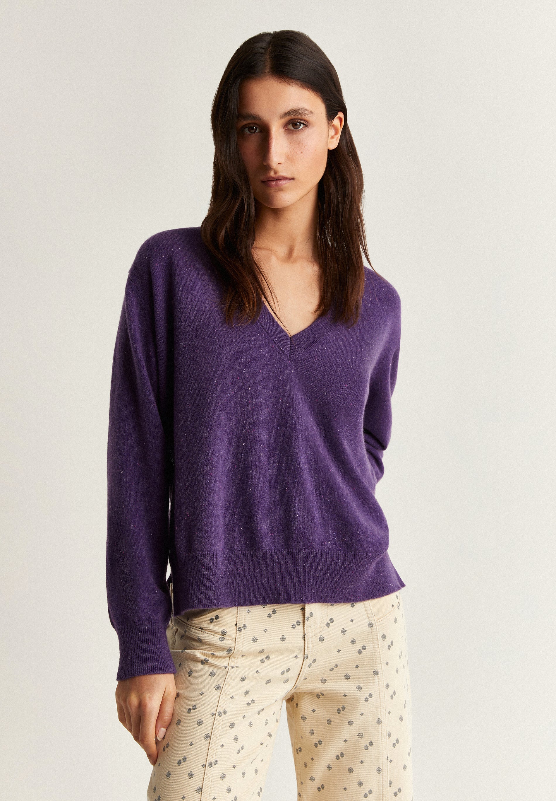 CASHMERE KNIT SWEATER