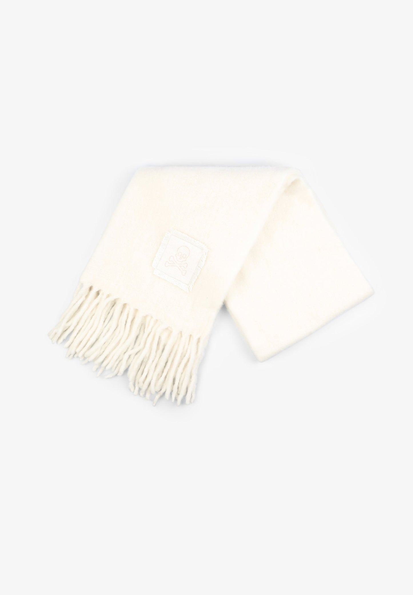 SCARF WITH SKILL PATCH DETAIL