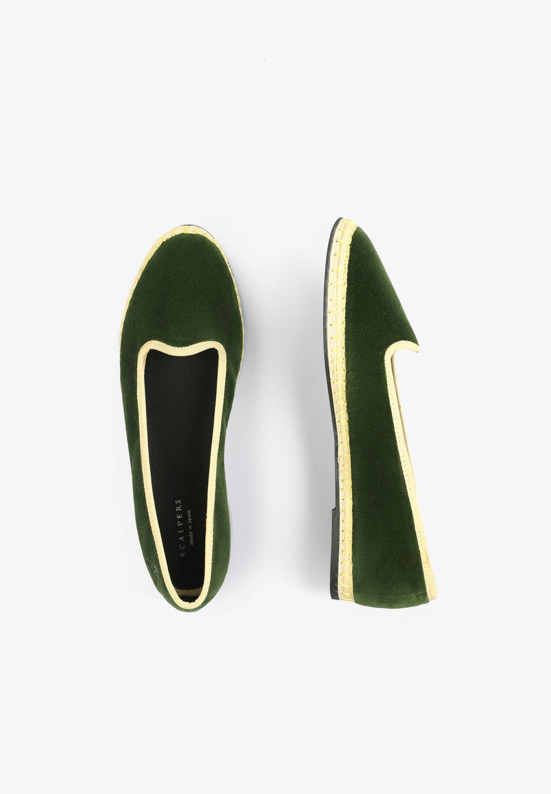 VELVET SLIPPERS