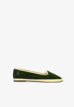 VELVET SLIPPERS