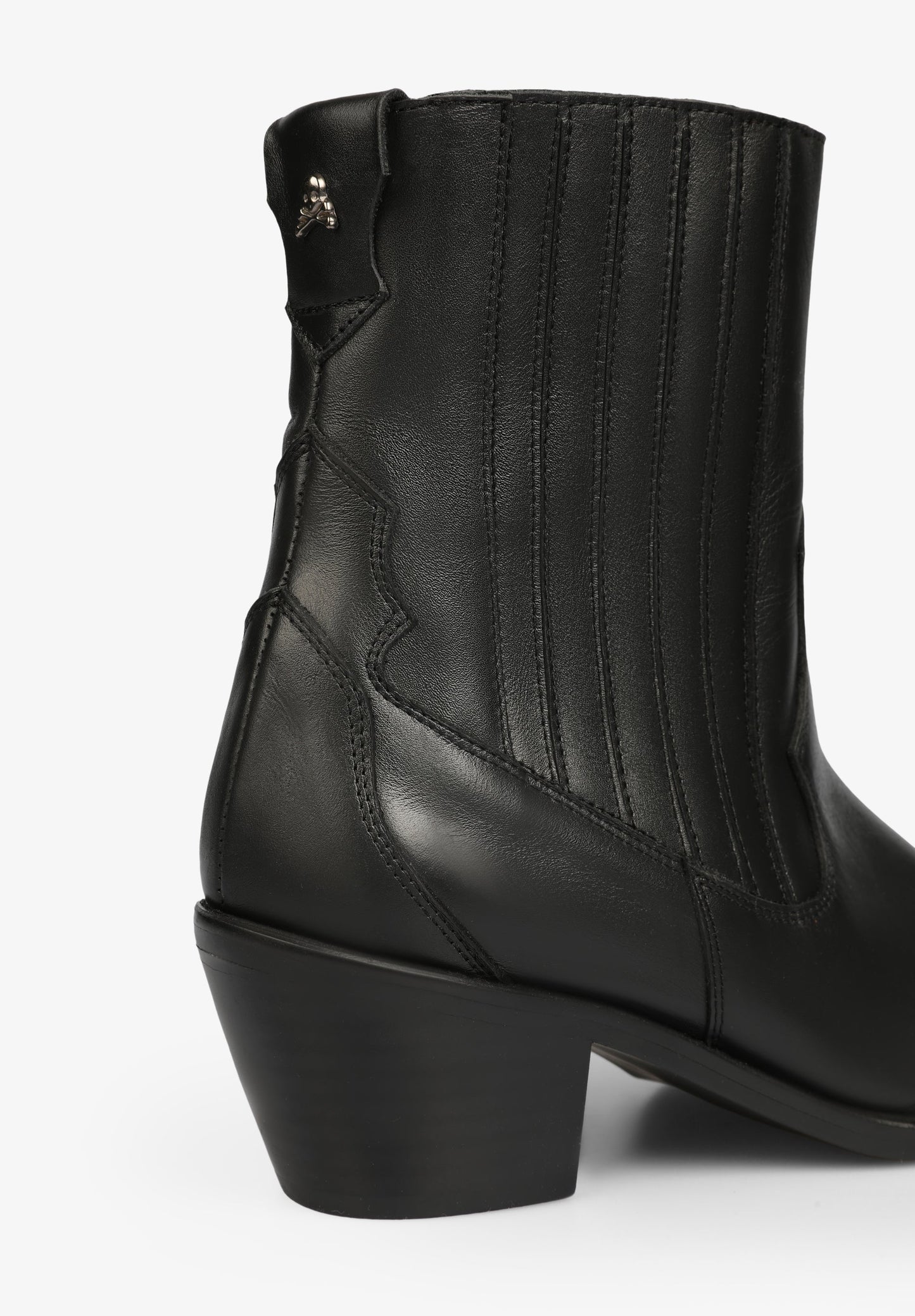 COWBOY ANKLE BOOTS WITH STUDS