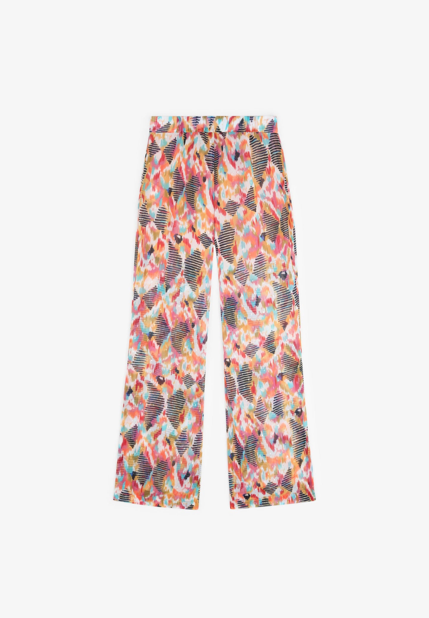 FLOWING PRINTED TROUSERS