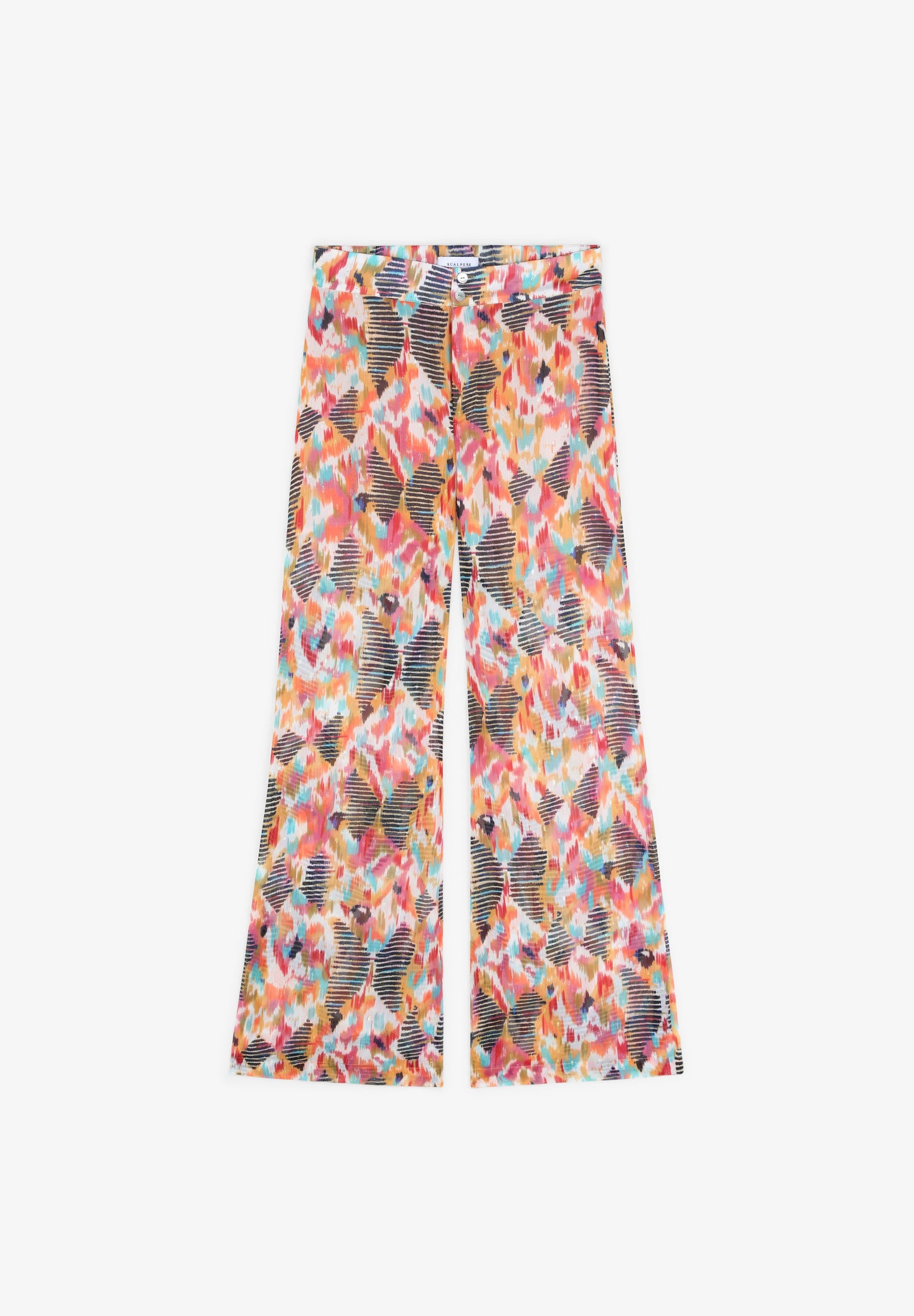 FLOWING PRINTED TROUSERS