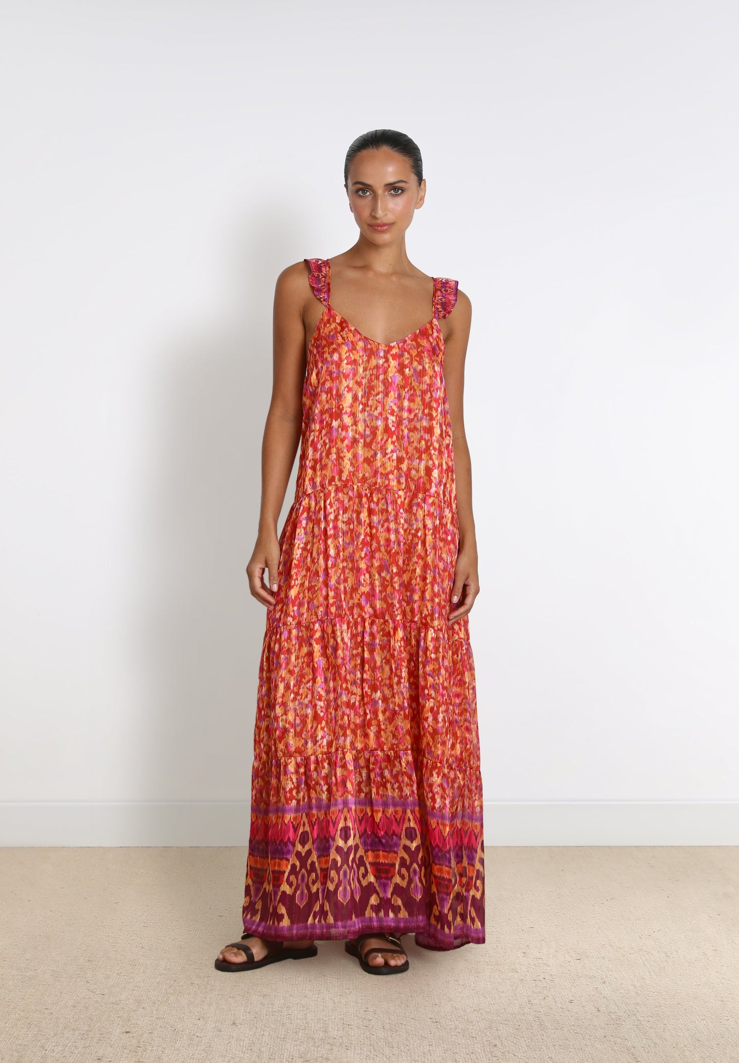 LONG DRESS WITH CROSSED BACK