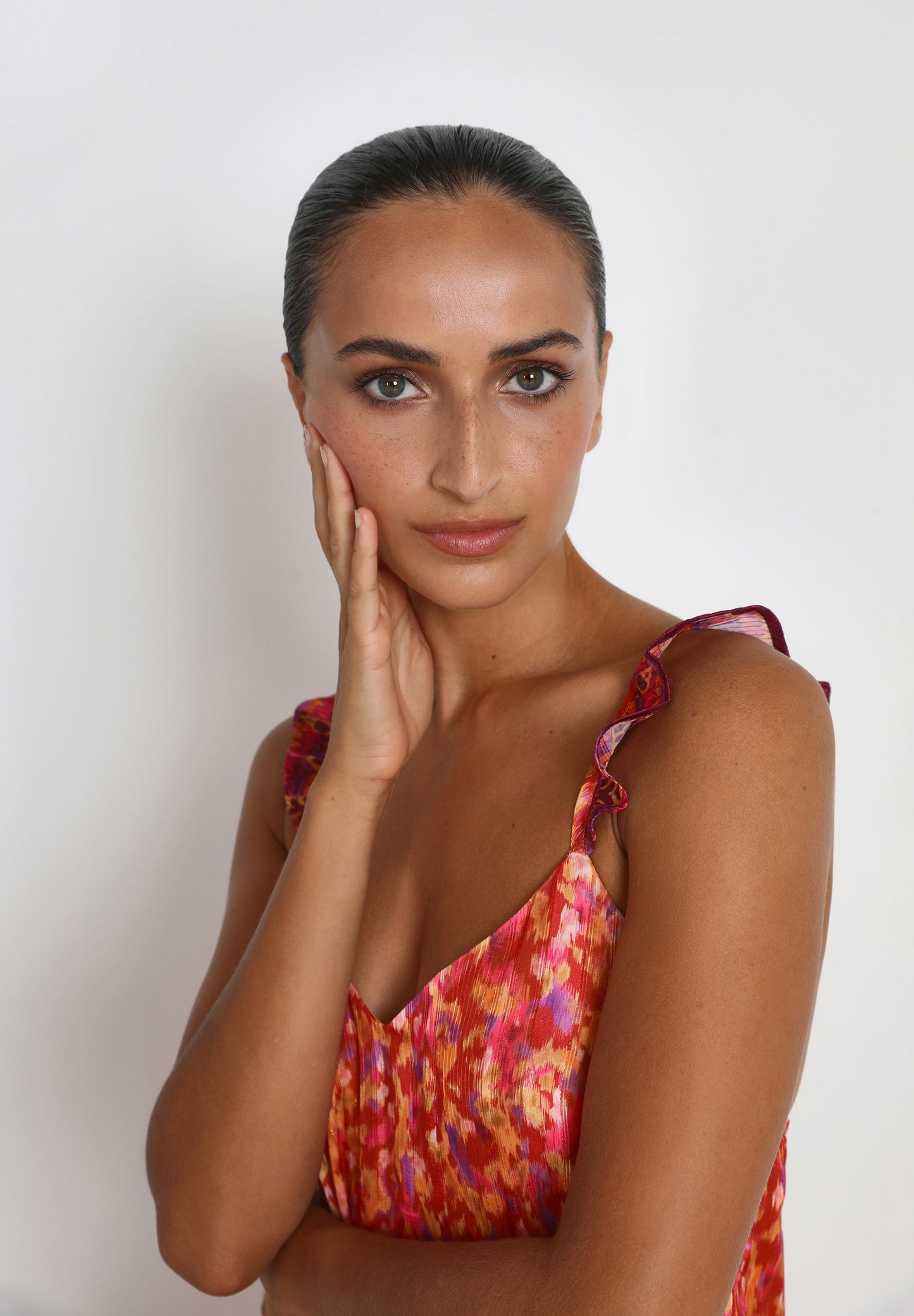 LONG DRESS WITH CROSSED BACK