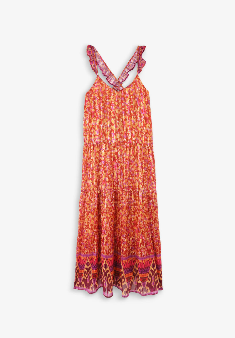 LONG DRESS WITH CROSSED BACK
