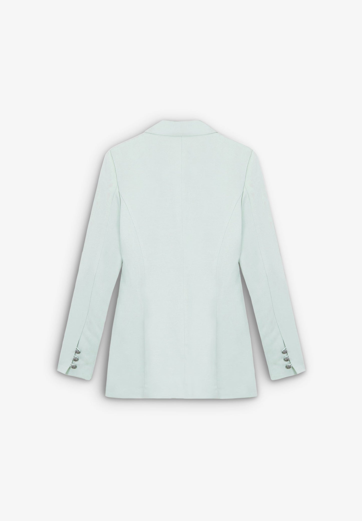 DOUBLE-BREASTED BLAZER WITH ZIP DETAIL