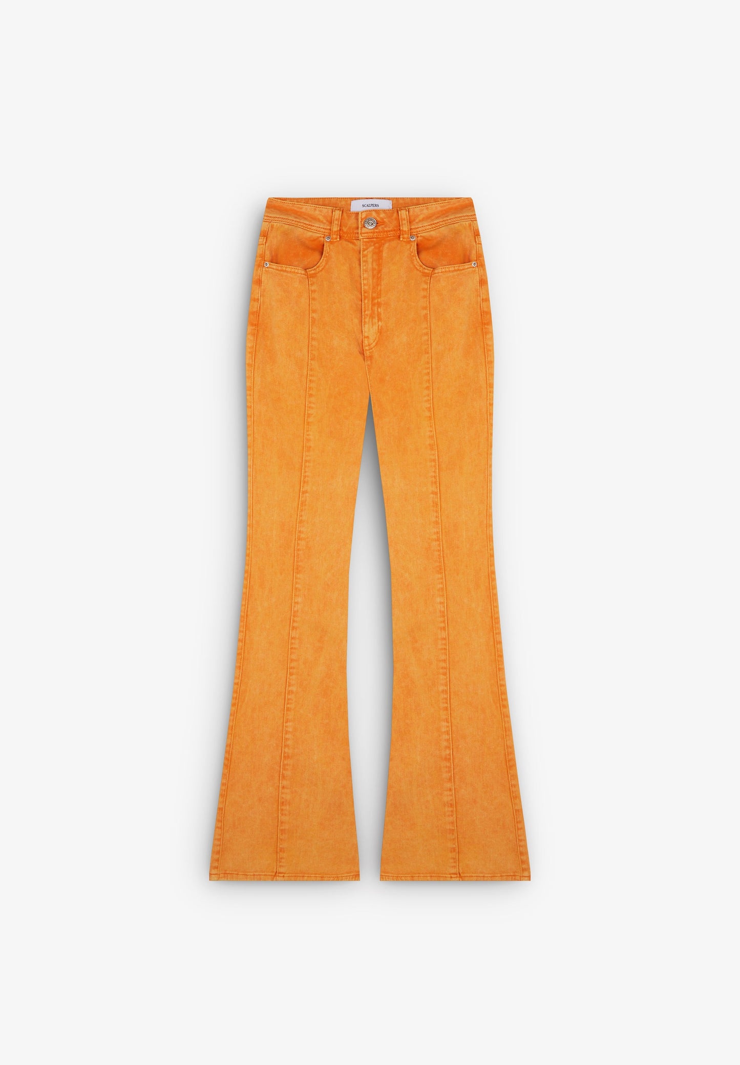 FADED EFFECT BOOTCUT JEANS