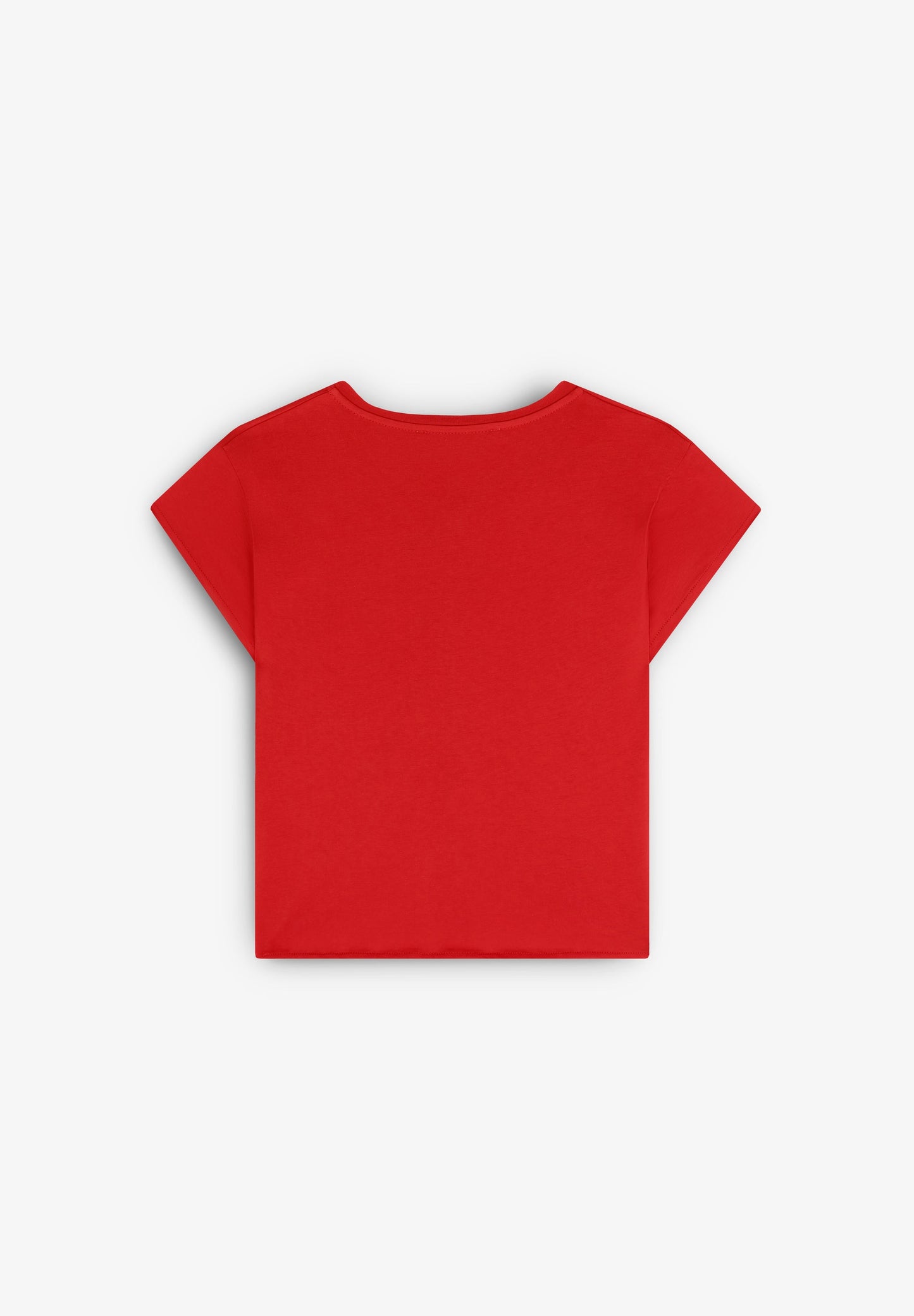 T-SHIRT WITH FRONT GATHERED DETAIL