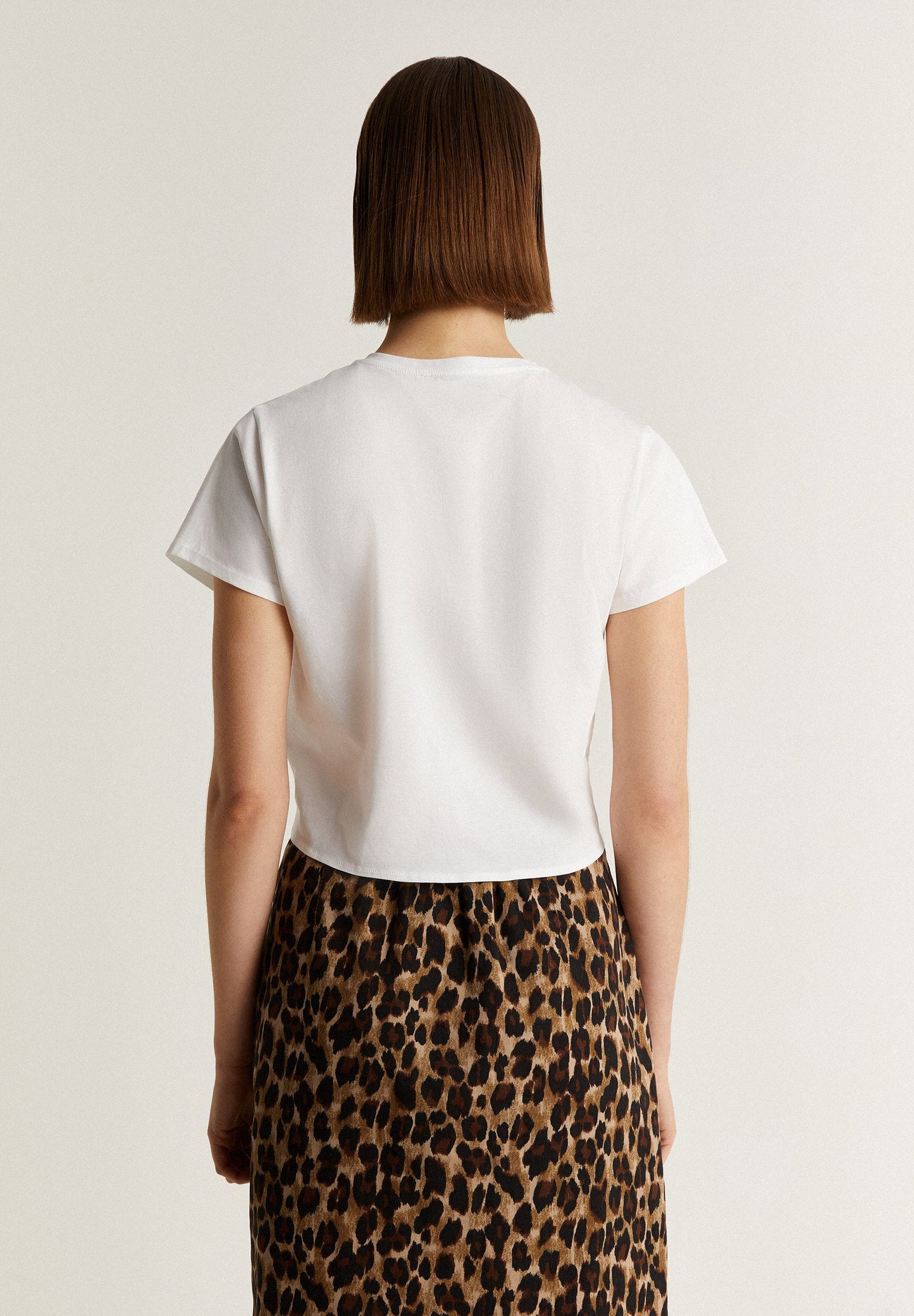 T-SHIRT WITH FRONT GATHERED DETAIL