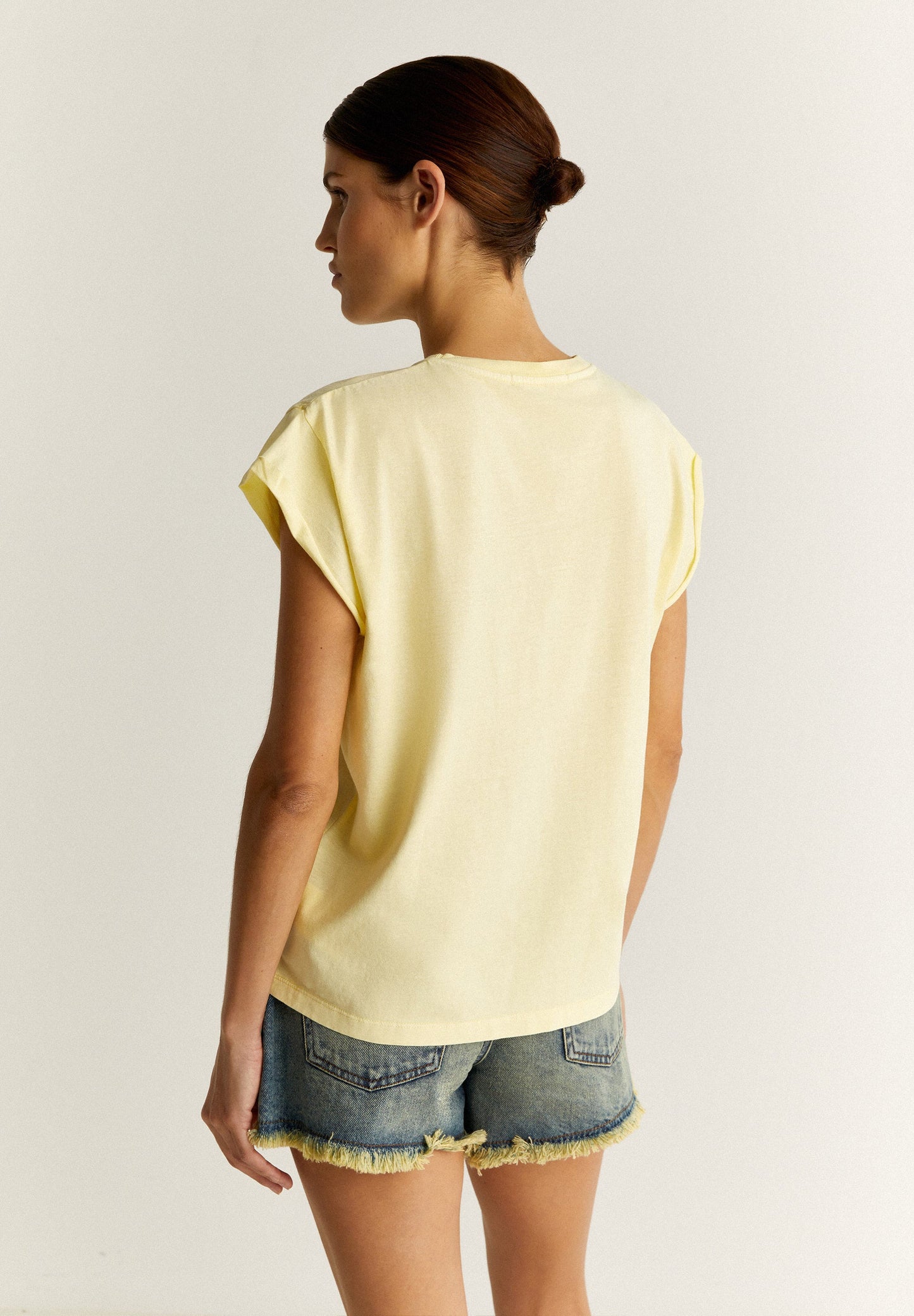 T-SHIRT WITH EMBROIDERED LOGO