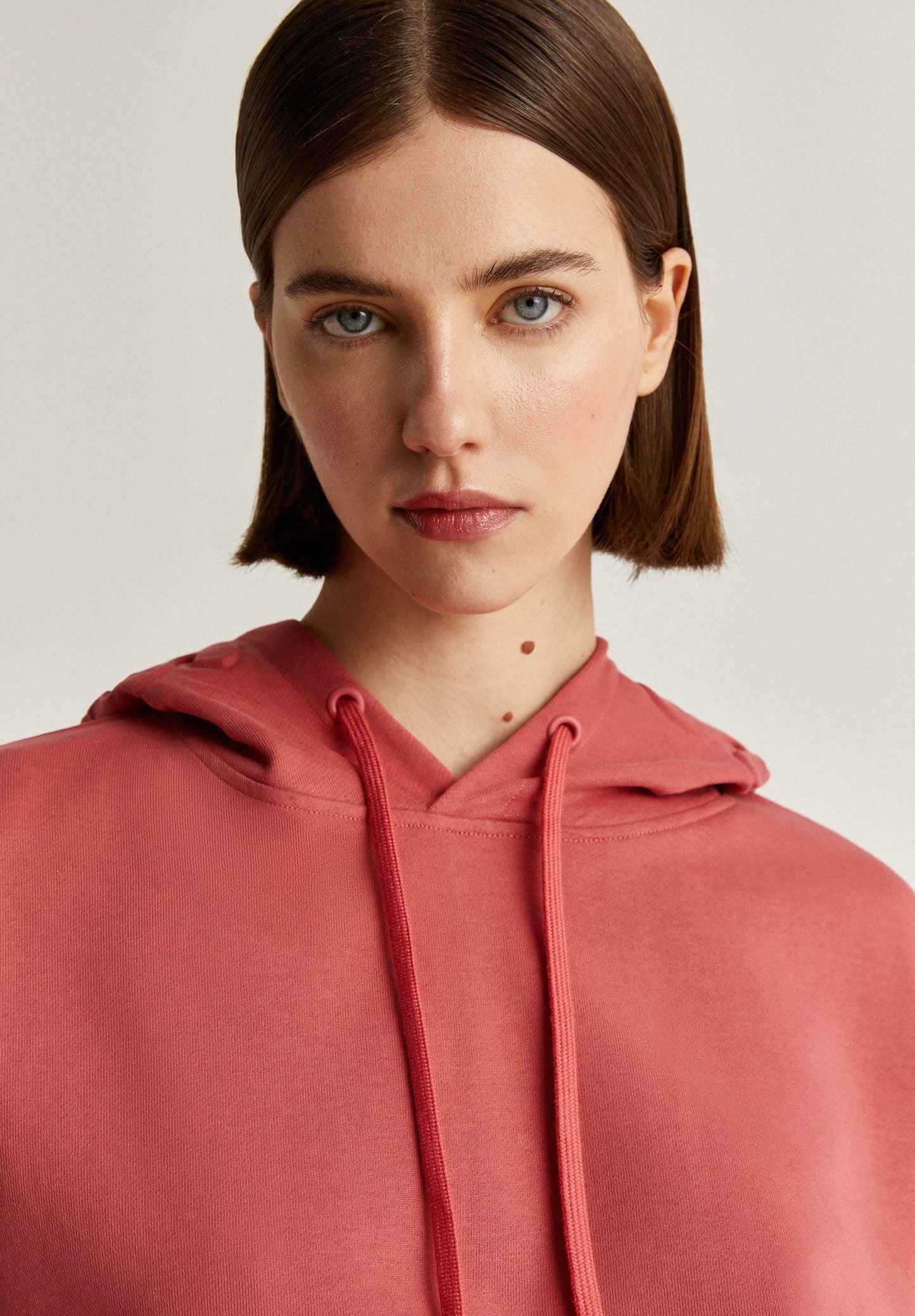 EMBOSSED LOGO HOODIE