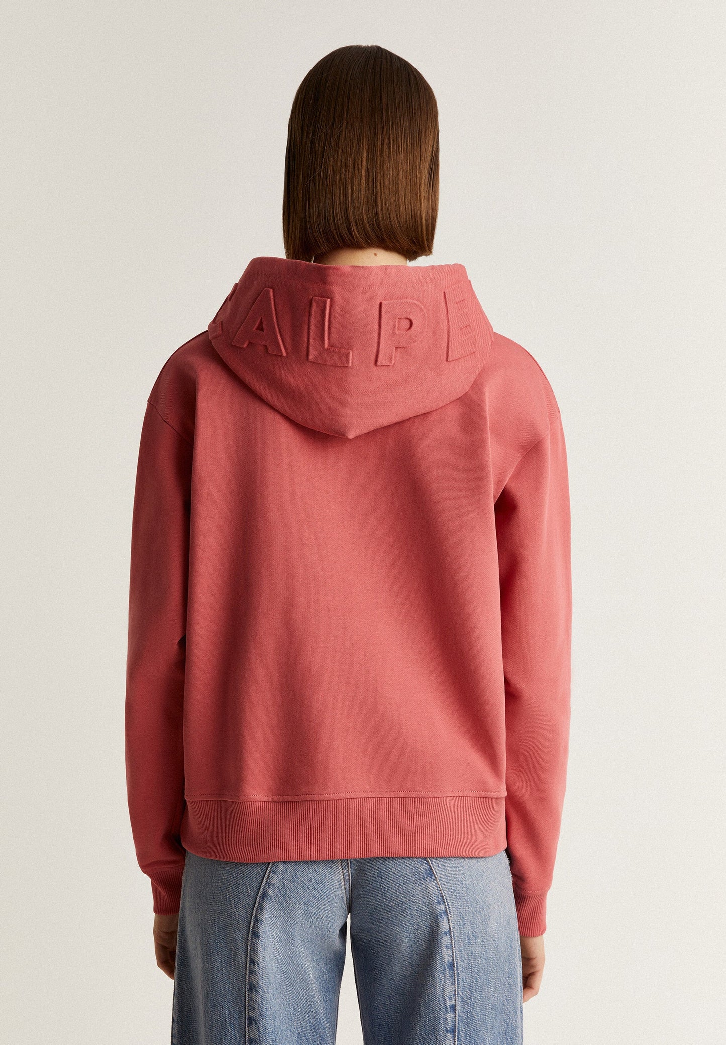 EMBOSSED LOGO HOODIE